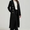 Superdry LONG MILITARY - Classic Coat - Black