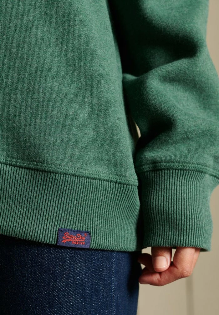 Superdry VINTAGE - Sweatshirt - Heritage Pine Green Marl 4 Superdry VINTAGE - Sweatshirt - Heritage Pine Green Marl - Image 4