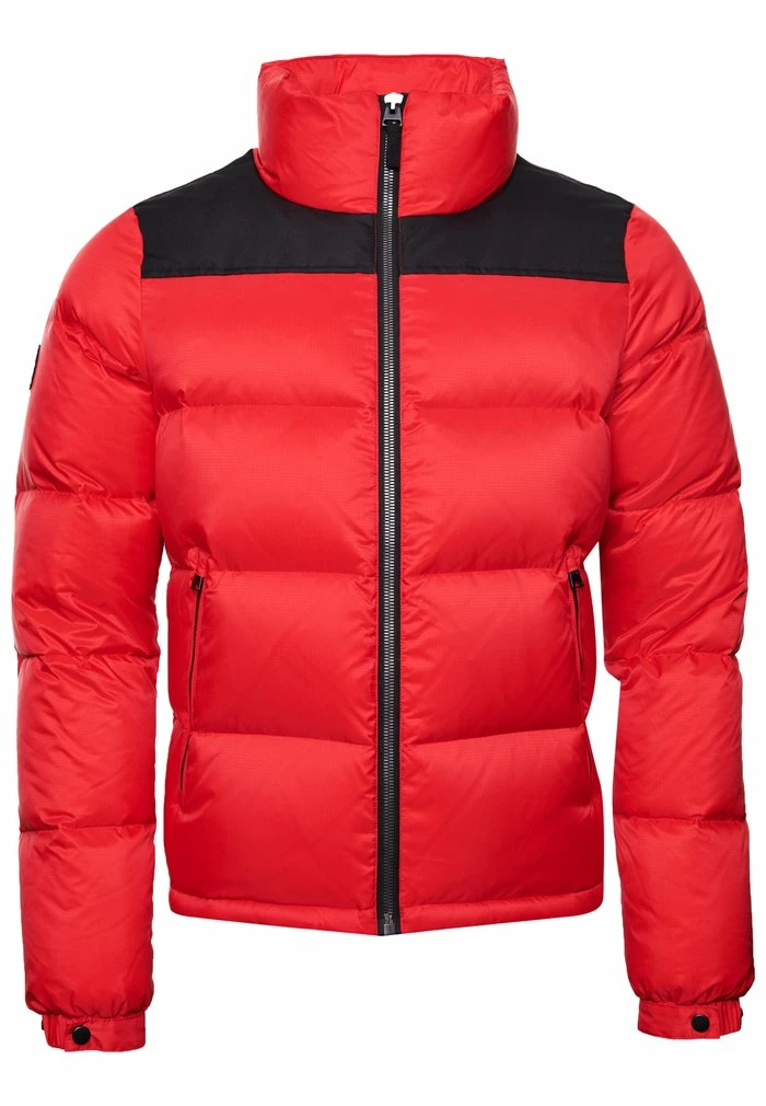 Superdry SPORTSTYLE CODE - Down Jacket - High Risk Red 4 Superdry SPORTSTYLE CODE - Down Jacket - High Risk Red - Image 4
