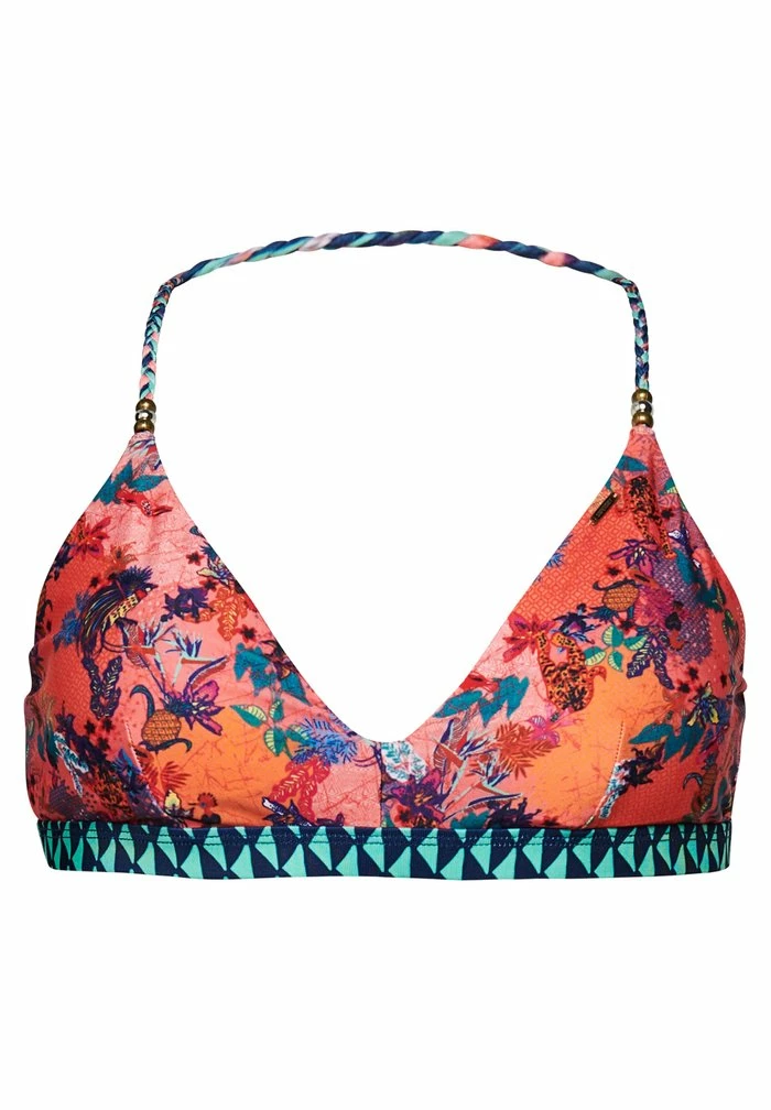 Superdry Bikini Top - Mixed Print Coral 5 Superdry Bikini Top - Mixed Print Coral - Image 5