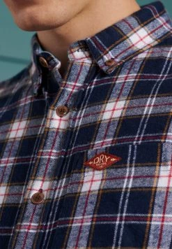 Superdry HERITAGE - Shirt - Heritage Navy Check -Superdry Shop f28be60d888e428e85e6919e93bca64d
