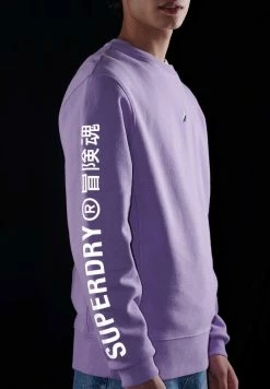 Superdry CODE LINEAR LOOSE - Sweatshirt - Mid Lilac 8 Superdry CODE LINEAR LOOSE - Sweatshirt - Mid Lilac -Superdry Shop f2947337013a48ca9d0f99c9c10a83d9
