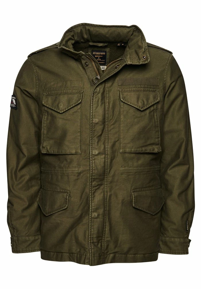 Superdry BORG - Light Jacket - Dark Khaki 7 Superdry BORG - Light Jacket - Dark Khaki - Image 7