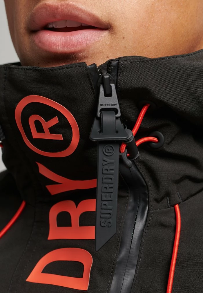 Superdry ULTIMATE SD WINDCHEATER - Outdoor Jacket - Jet Black Bold Orange 6 Superdry ULTIMATE SD WINDCHEATER - Outdoor Jacket - Jet Black Bold Orange - Image 6