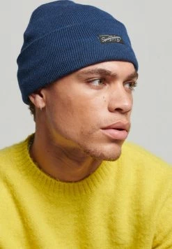 Superdry ESSENTIAL LOGO - Beanie - Blue