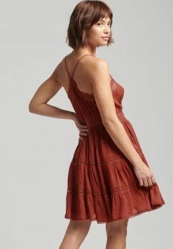 Superdry ALANA - Day Dress - Canyon Rust -Superdry Shop f34bab7a285548e8aa0d69cd6bc70378