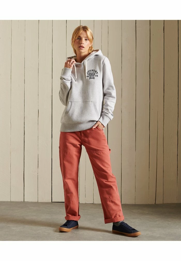 Superdry Hoodie - Glacier Grey Marl 1 Superdry Hoodie - Glacier Grey Marl