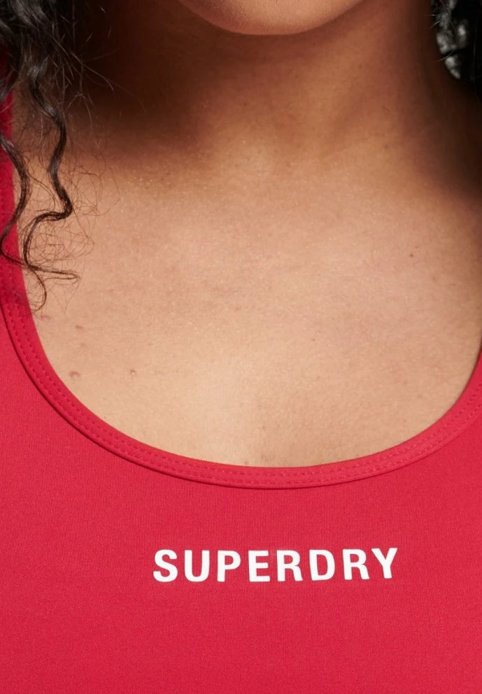 Superdry CORE MID IMPACT - Bustier - Carmine Red 3 Superdry CORE MID IMPACT - Bustier - Carmine Red - Image 3