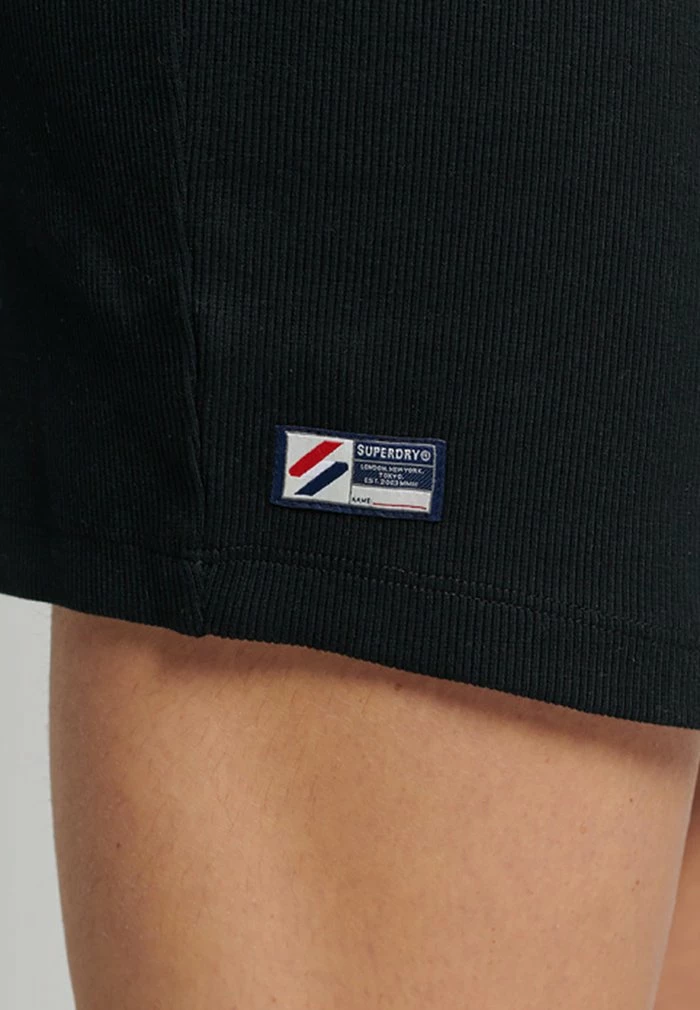 Superdry ESSENTIAL STRAPPY - Shift Dress - Black 3 Superdry ESSENTIAL STRAPPY - Shift Dress - Black - Image 3