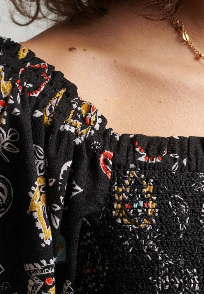 Superdry Blouse - Olivia Paisley Floral 3 Superdry Blouse - Olivia Paisley Floral - Image 3