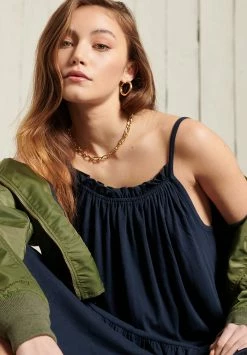 Superdry Jersey Dress - Ink 6 Superdry Jersey Dress - Ink -Superdry Shop f4e21b4b39ed4e7b99fe2d9771b08efb