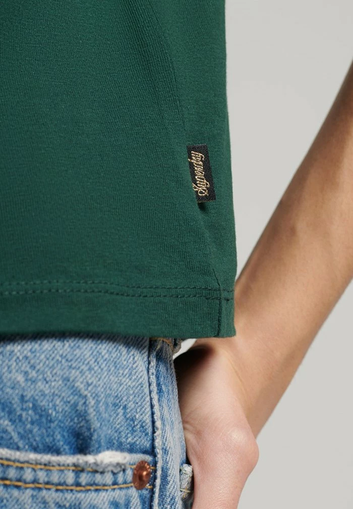 Superdry Polo Shirt - Enamel Green 3 Superdry Polo Shirt - Enamel Green - Image 3