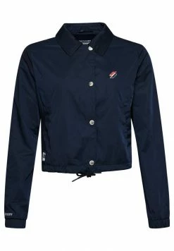 Superdry ESSENTIAL COACH - Light Jacket - Deep Navy -Superdry Shop f4f55decfad6426b8ca272d793129dc2