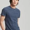 Superdry Basic T-shirt - Creek Navy Heather