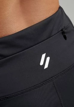 Superdry TRAINING - Leggings - Trousers - Black -Superdry Shop f54259fcf75f4c43b87180bd129d0d30