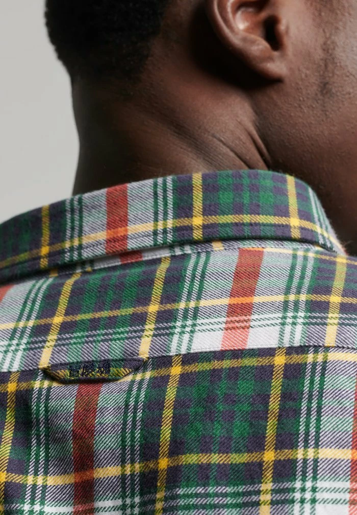 Superdry HERITAGE LUMBERJACK - Shirt - Lambert Check Green 5 Superdry HERITAGE LUMBERJACK - Shirt - Lambert Check Green - Image 5