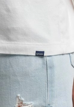 Superdry VINTAGE LOGO EMBROIDERED - Top - Rodeo White -Superdry Shop f5c624ed4d3d4972a4df0290ca09f2a5