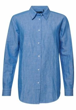 Superdry STUDIOS BOYFRIEND - Button-down Blouse - Blue Bonnet -Superdry Shop f5fc0a75ccbe4e69a6691778fde5b268
