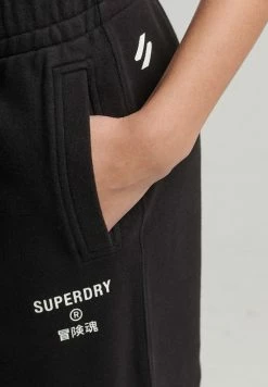 Superdry CORE - Tracksuit Bottoms - Black -Superdry Shop f60c459dcc7f43839d18c54ccd2850aa