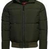Superdry CODE - Winter Jacket - Dark Moss