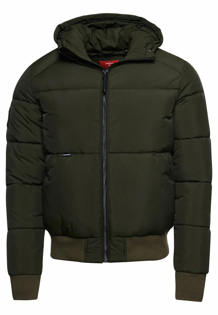 Superdry CODE - Winter Jacket - Dark Moss 1 Superdry CODE - Winter Jacket - Dark Moss