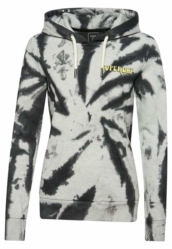 Superdry WOODLAND GRAPHIC - Hoodie - Glacier Grey Marl Tie Dye 5 Superdry WOODLAND GRAPHIC - Hoodie - Glacier Grey Marl Tie Dye - Image 5