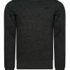 Superdry VINTAGE - Sweatshirt - Dark Charcoal Jaspe
