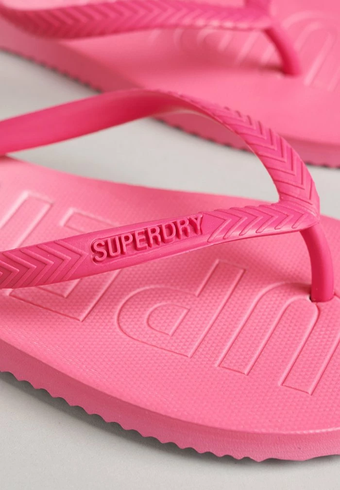 Superdry Pool Shoes - Hot Pink Baby Pink Dip Dye 2 Superdry Pool Shoes - Hot Pink Baby Pink Dip Dye - Image 2
