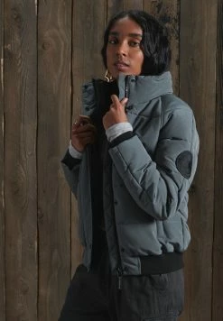 Superdry Winter Jacket - Slate Grey