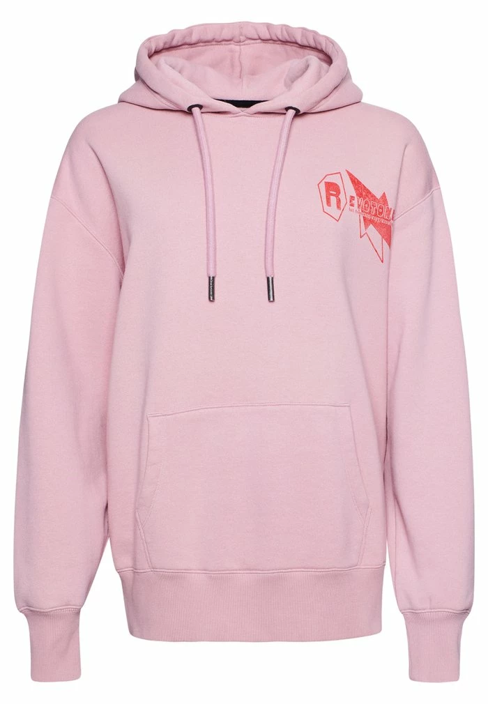 Superdry GRAPHIC - Hoodie - Soft Pink 2 Superdry GRAPHIC - Hoodie - Soft Pink - Image 2