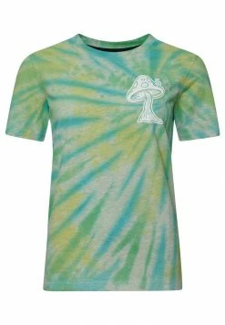 Superdry WOODLAND GRAPHIC - Print T-shirt - Glacier Grey Marl Tie Dye -Superdry Shop f74db78708644e7f9960d1071f366906