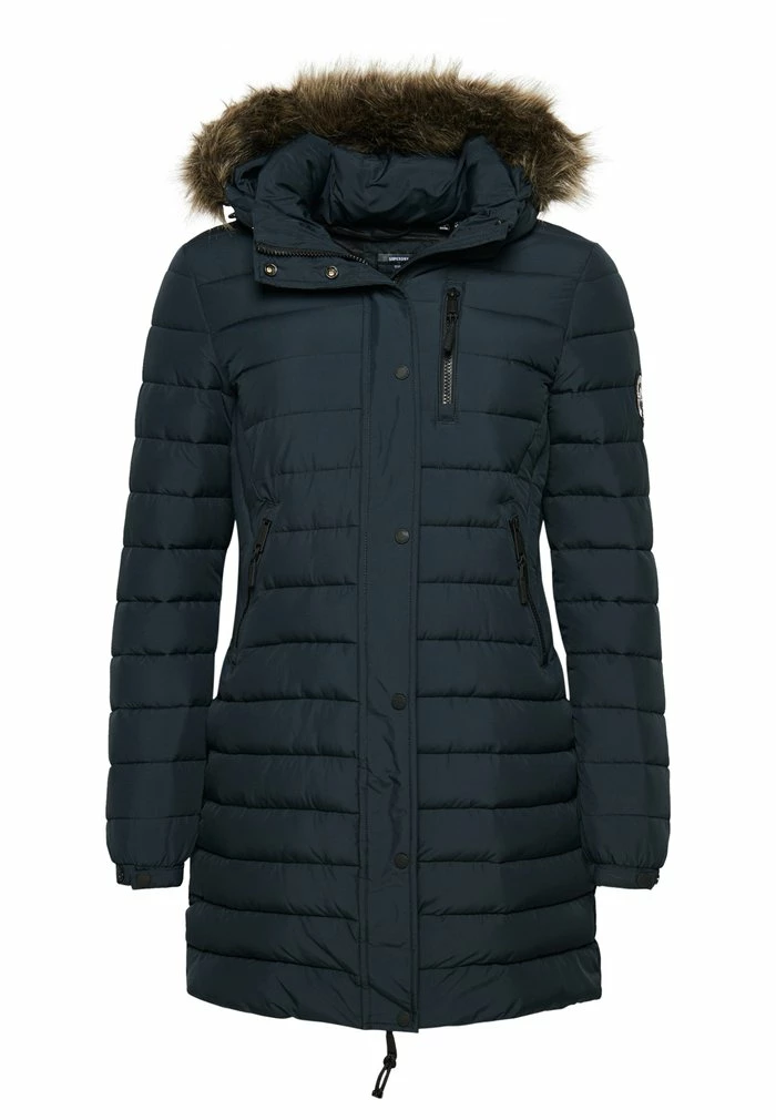 Superdry Winter Coat - Eclipse Navy 6 Superdry Winter Coat - Eclipse Navy - Image 6