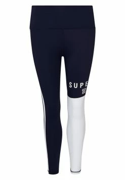 Superdry TRAINING GRAPHIC - Leggings - Trousers - Rich Navy White -Superdry Shop f7f05ab7793a4738b0eaa626748e3da6