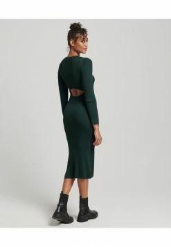 Superdry Shift Dress - Forest Green
