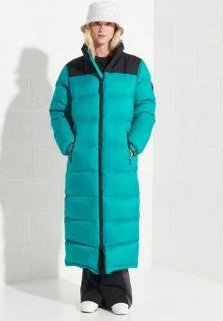 Superdry Down Coat - Tropical Green