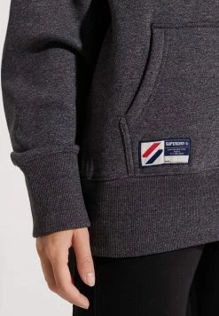 Superdry CODE APPLIQUE OVERSIZED - Sweatshirt - Low Light Black Grit -Superdry Shop f88ea269463d480096f357785a8fb173