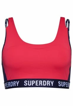 Superdry Bustier - Raspberry Red -Superdry Shop f8e0e330642c46368e6bfc0591a61c95