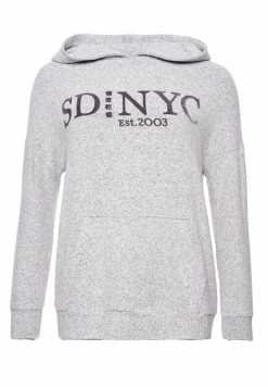 Superdry Hoodie - Grey Marl