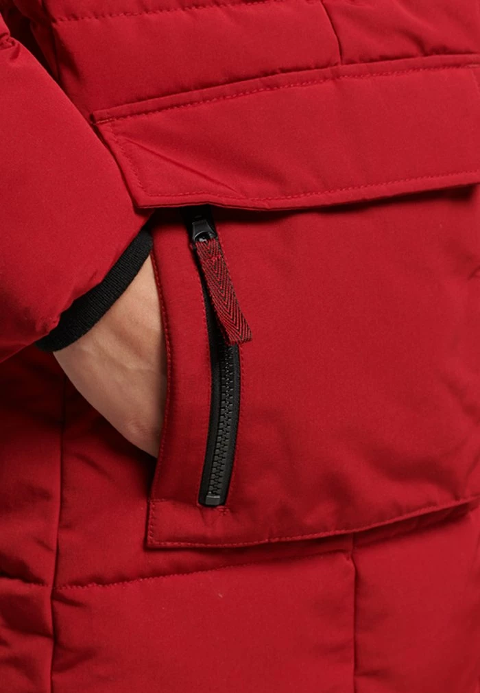 Superdry EVEREST - Winter Coat - Red 4 Superdry EVEREST - Winter Coat - Red - Image 4