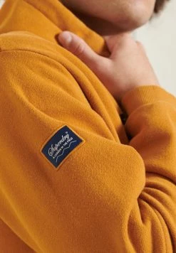 Superdry HERITAGE MOUNTAIN GRAPHIC - Hoodie - Spectra Yellow