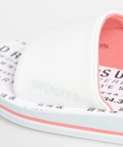 Superdry Pool Slides - White Aop -Superdry Shop f9a2cc2beaed4324981542b2c7451ac9