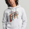 Superdry Hoodie - Glacier Grey Marl