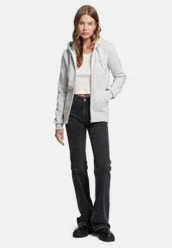 Superdry VINTAGE - Zip-up Sweatshirt - Glacier Grey Marl -Superdry Shop f9ef5ed091d143d1897ee452786b57d2