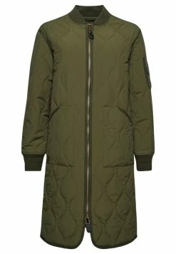 Superdry LONGLINE - Winter Coat - Dark Khaki -Superdry Shop f9fafc38637345dfac3be17061f28814
