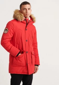Superdry EVEREST - Winter Coat - Deep Berry