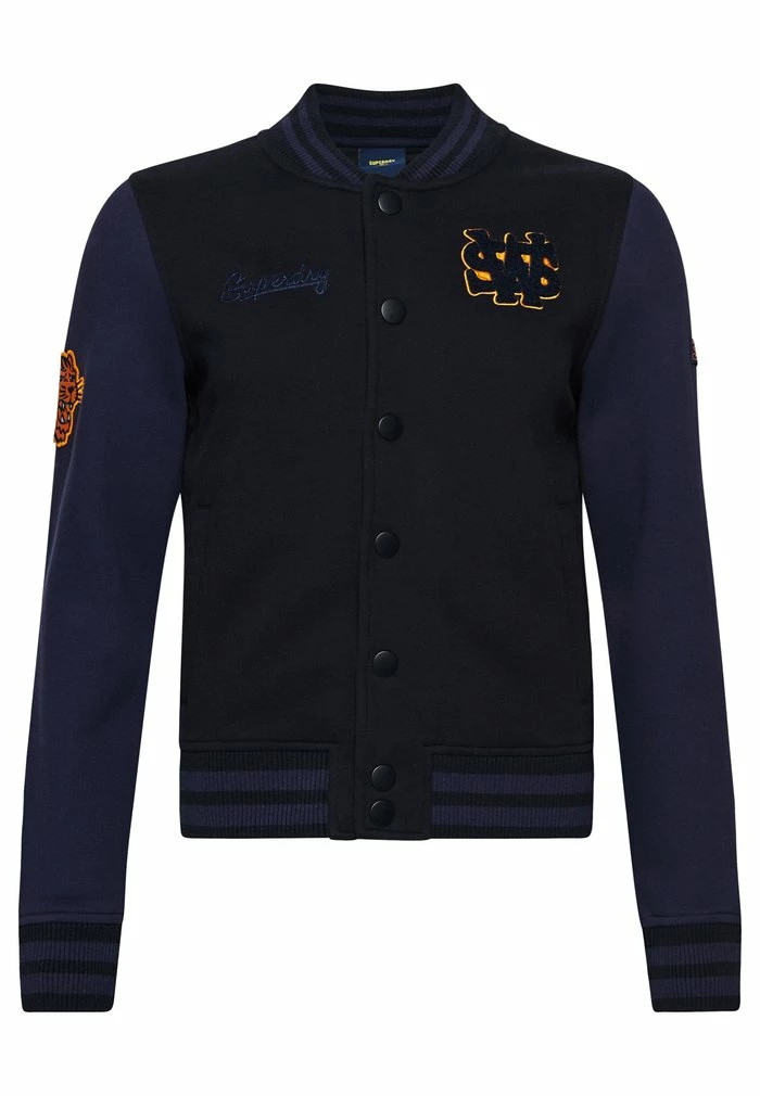 Superdry Bomber Jacket - Super Dark Navy 4 Superdry Bomber Jacket - Super Dark Navy - Image 4