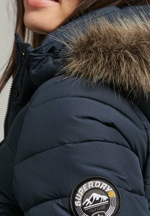 Superdry Winter Coat - Eclipse Navy 4 Superdry Winter Coat - Eclipse Navy - Image 4
