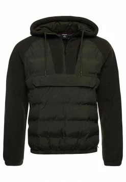 Superdry STORM HYBRID HOODIE - Zip-up Sweatshirt - Dark Moss -Superdry Shop fa5ad08d865f46ae9deef45981414cfd
