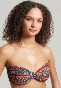 Superdry VINTAGE TWIST - Bikini Top - Multi Geo -Superdry Shop fa627f76d5234498b859321e290e6bf0