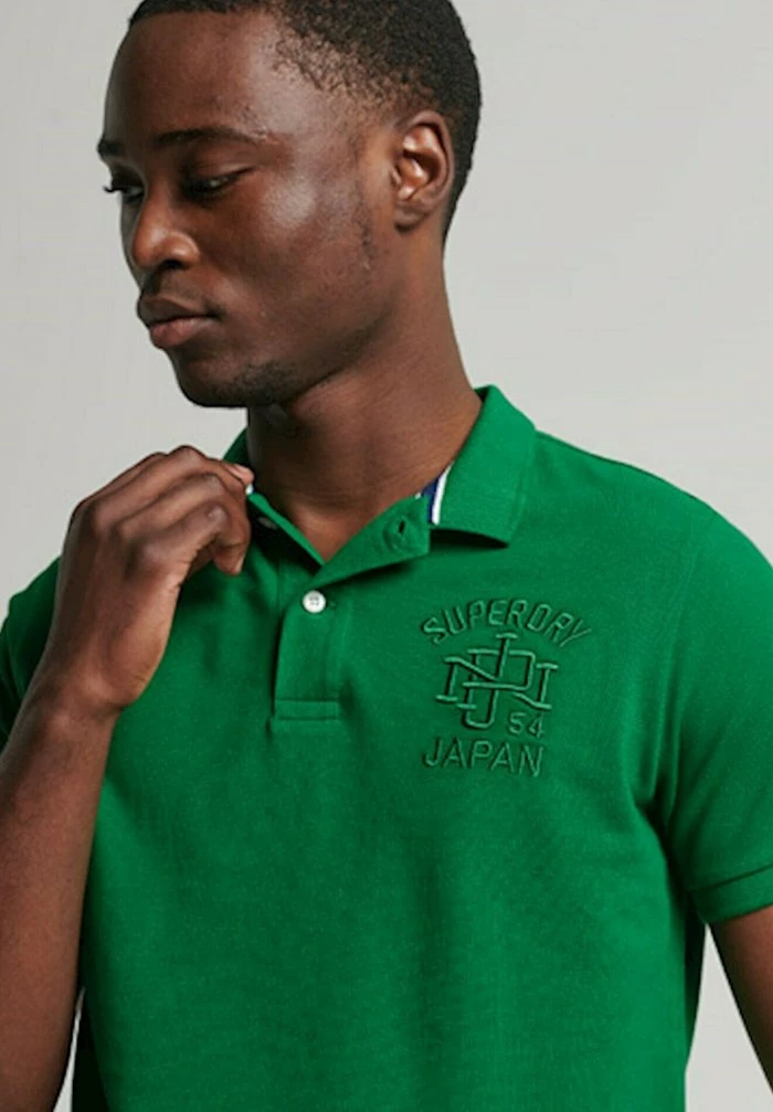 Superdry VINTAGE SUPERSTATE - Polo Shirt - Botanical Green 2 Superdry VINTAGE SUPERSTATE - Polo Shirt - Botanical Green - Image 2